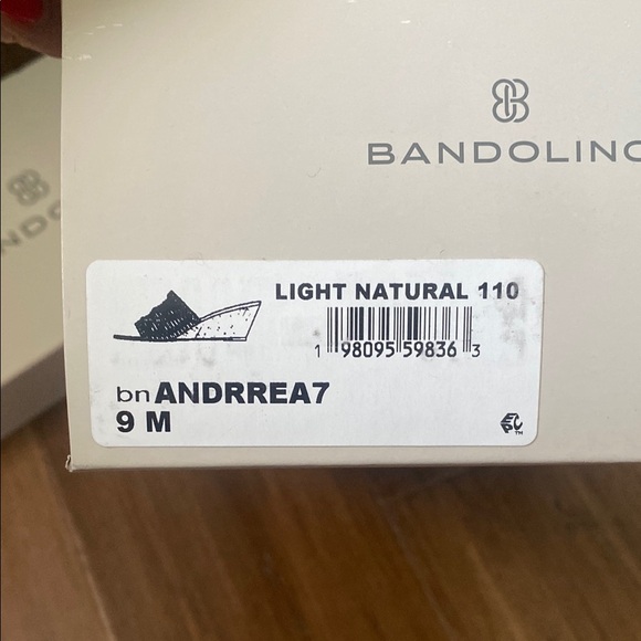 Bandolino Andrrea Ivory Espadrille Wedge Sandals - Picture 7 of 8